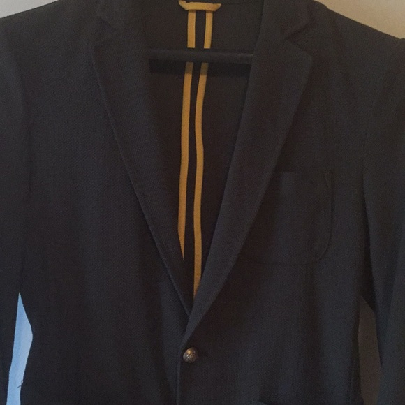 Zara Man Dark Olive Blazer - Picture 3 of 5